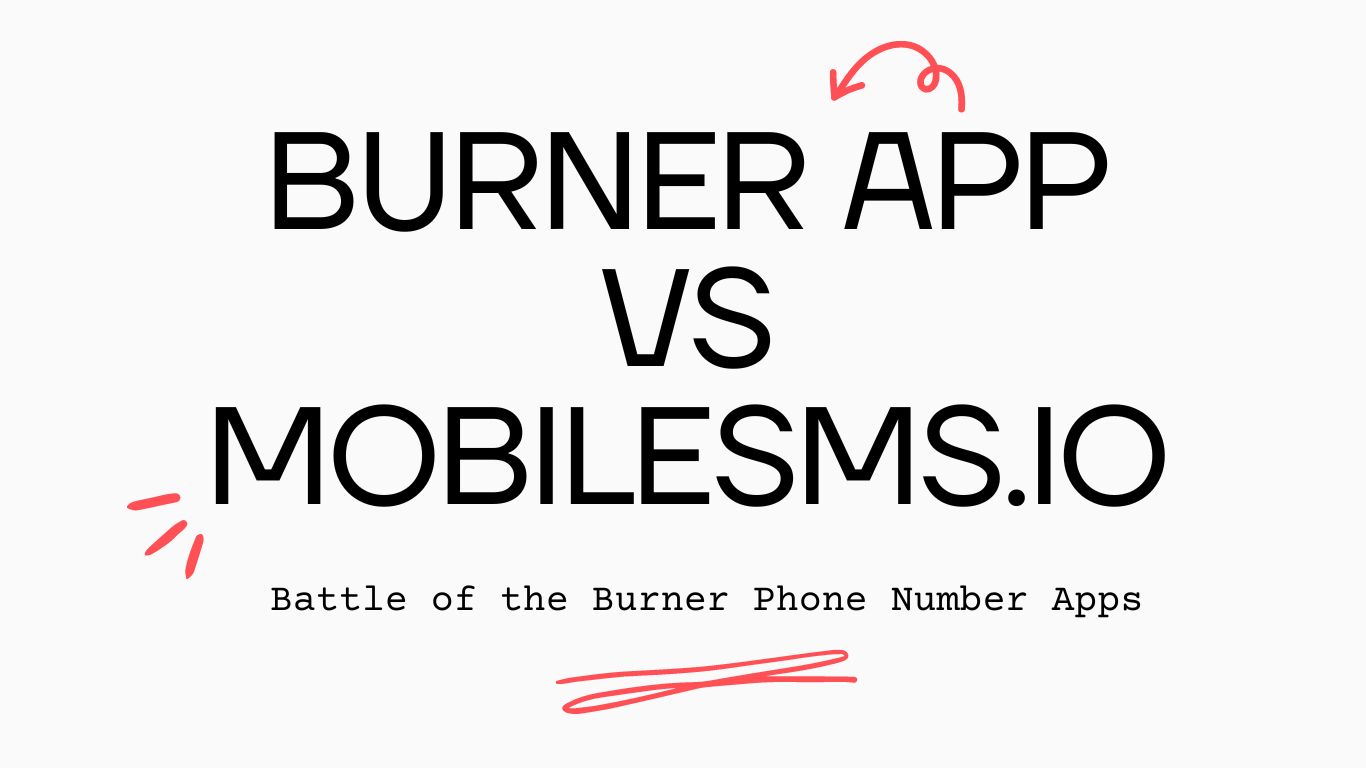 Burner App vs MobileSMS.io Comparison Review MobileSMS.io