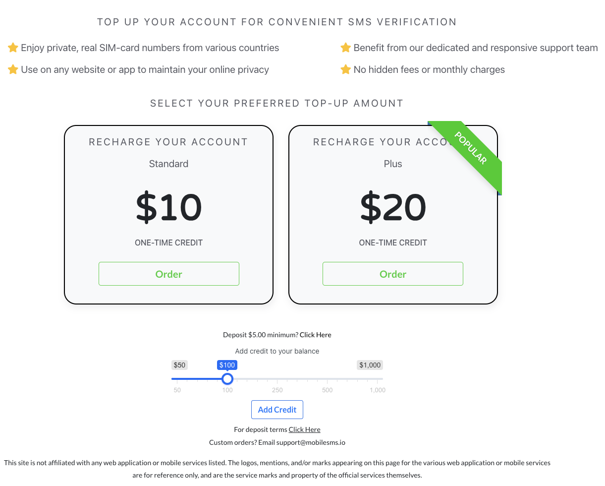 Easily Bypass ProtonMail SMS Verification with MobileSMS.io