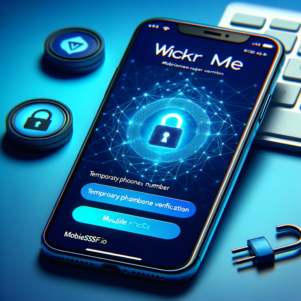 Secure messaging with Wickr Me using temporary phone numbers from MobileSMS.io