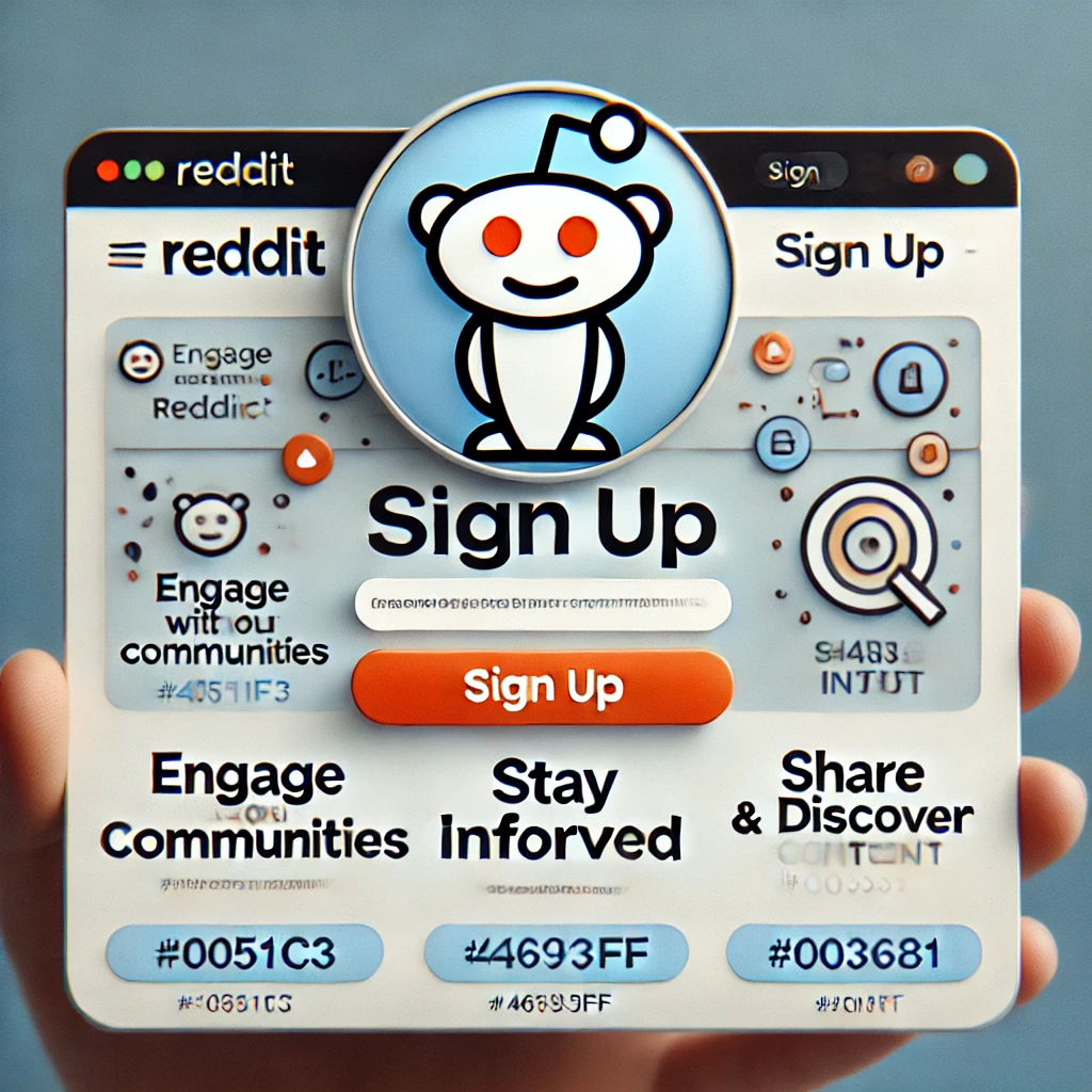Reddit homepage with highlighted benefits of joining the platform.