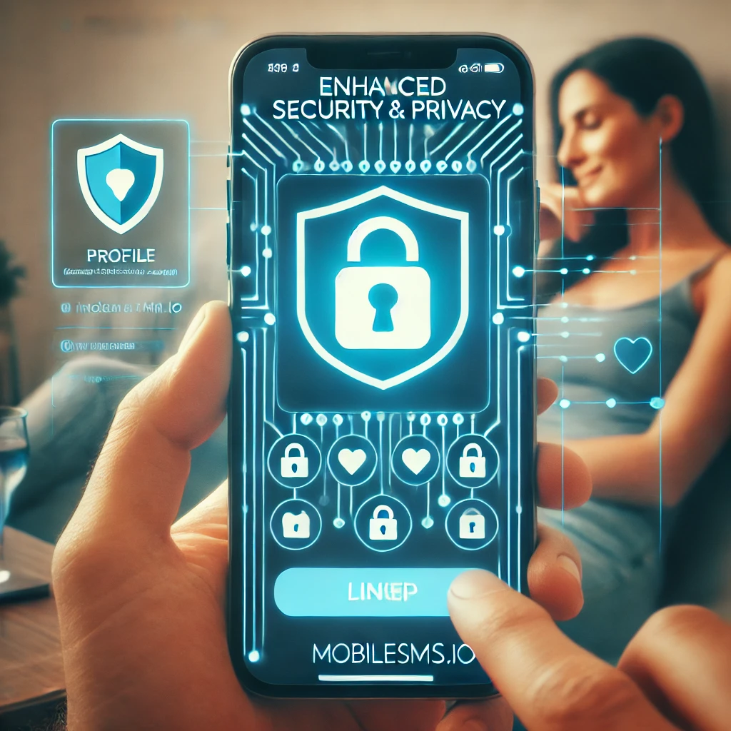 Enhancing privacy on Tinder using MobileSMS.io's temporary numbers.