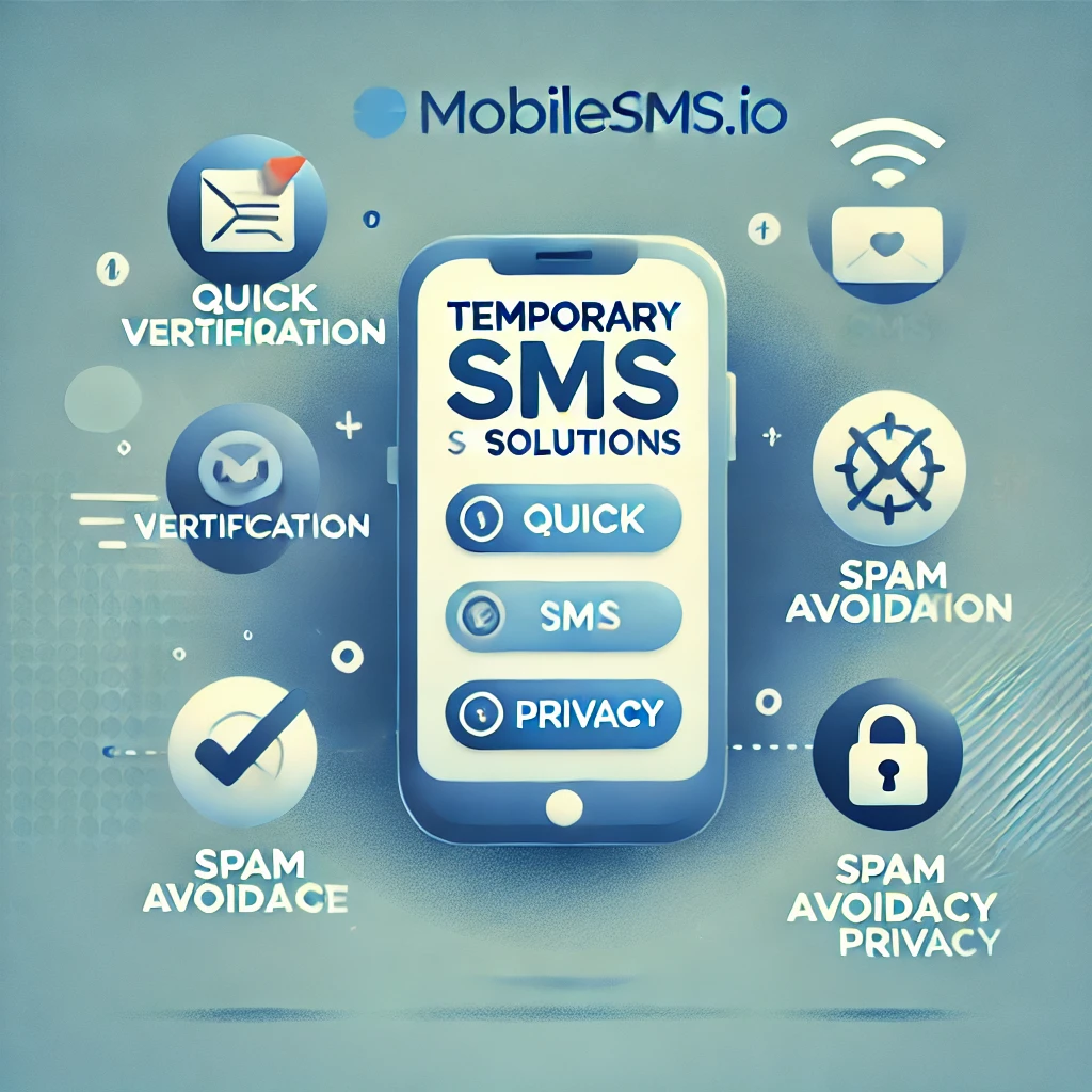 Temporary SMS solutions providing quick verification and enhanced privacy.

