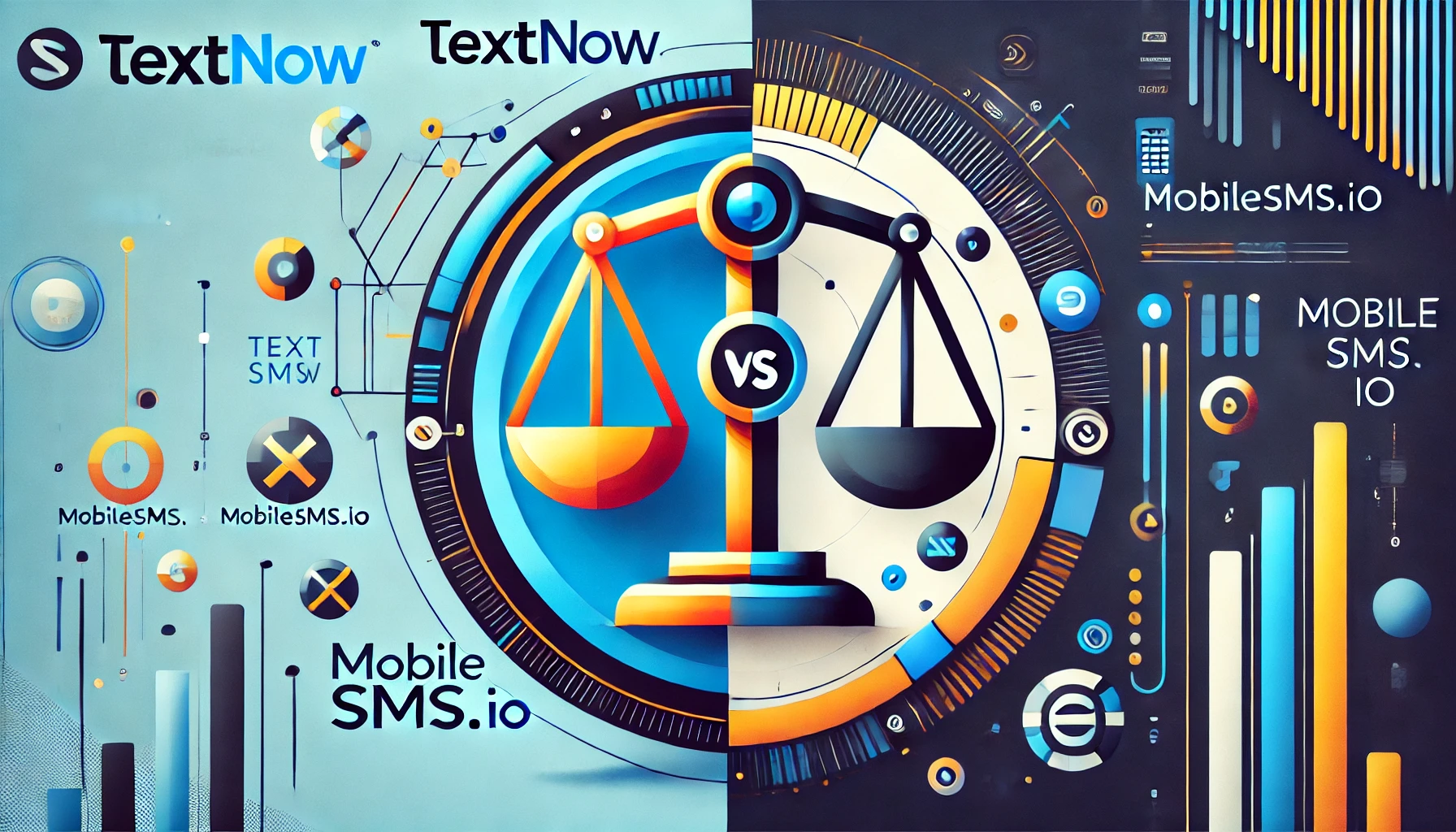 TextNow vs. MobileSMS.io - A Comprehensive Comparison of Phone Number Services