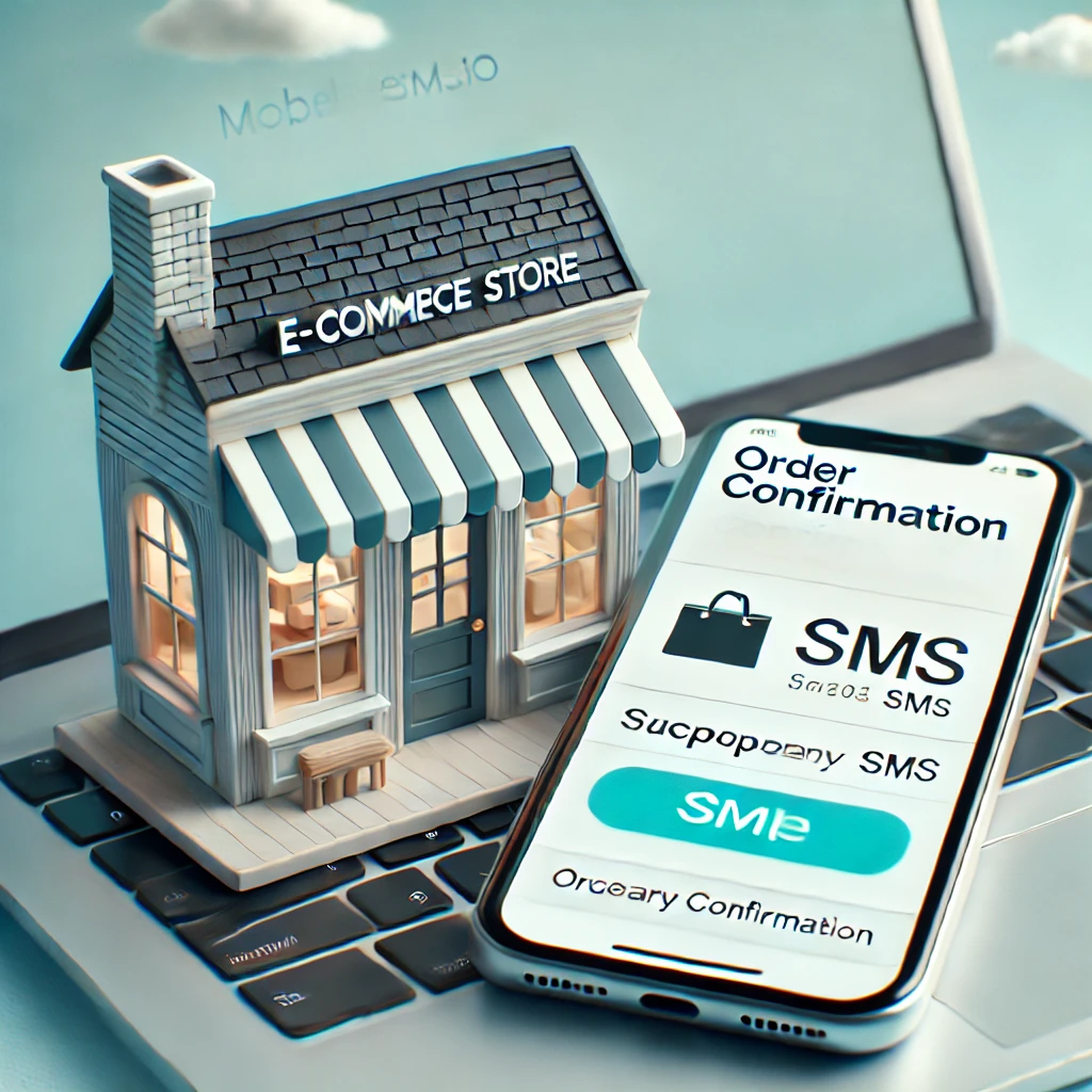 Small e-commerce business using temporary phone numbers for SMS confirmations.
