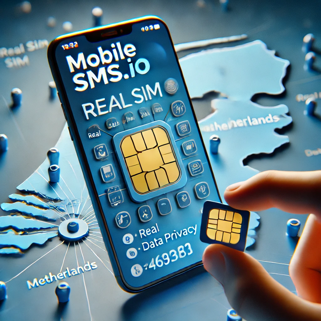MobileSMS.io offers premium Netherlands phone numbers with real SIM cards for secure SMS verification.