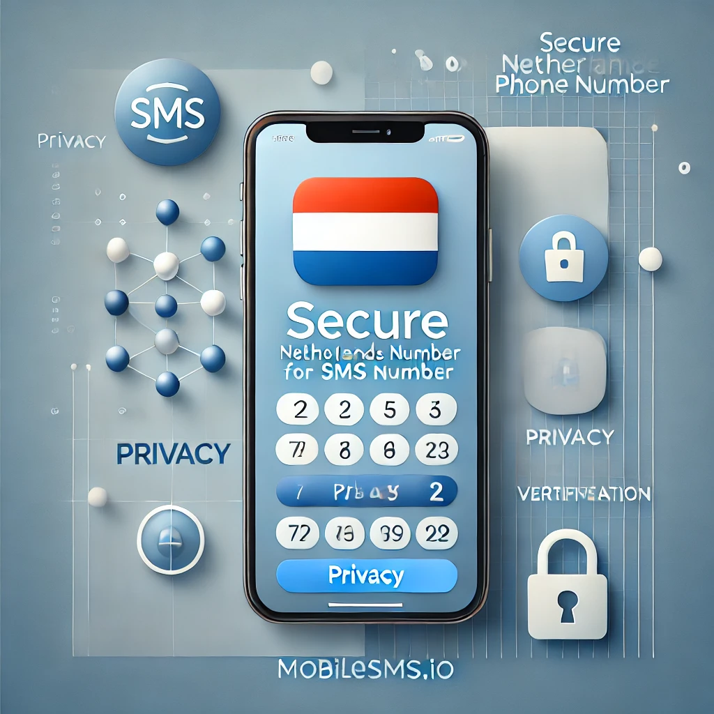 Secure Netherlands phone number for SMS verification by MobileSMS.io.