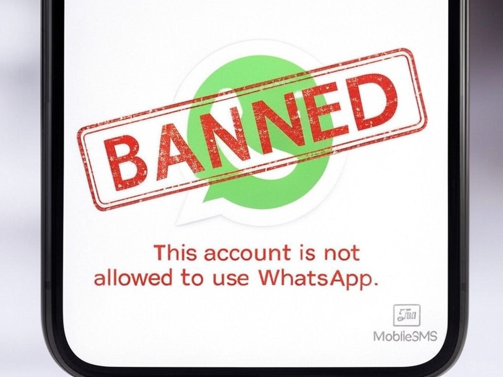 WhatsApp Account Banned Warning