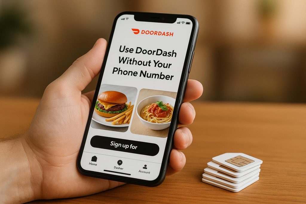 How to Use DoorDash Without Your Phone Number