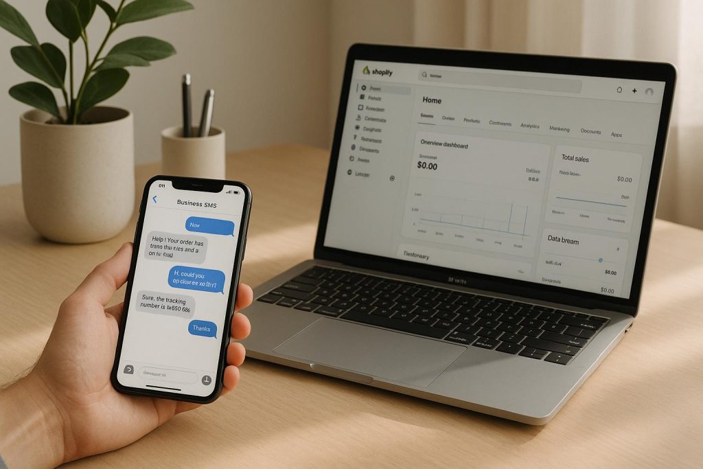 Shopify Store Owner Essentials: Separate Business Identity & SMS