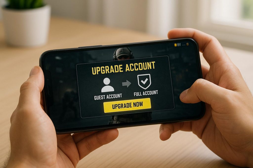 Call of Duty Mobile Guest Account to Full Account