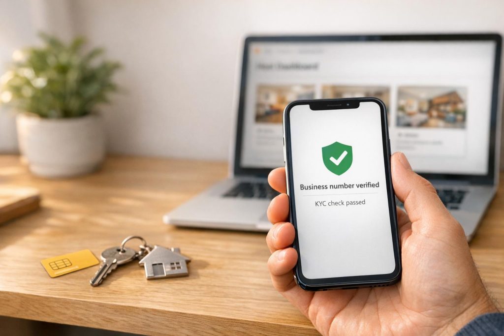 Airbnb Host Account with Business Number 1 Airbnb Host Account with Business Number