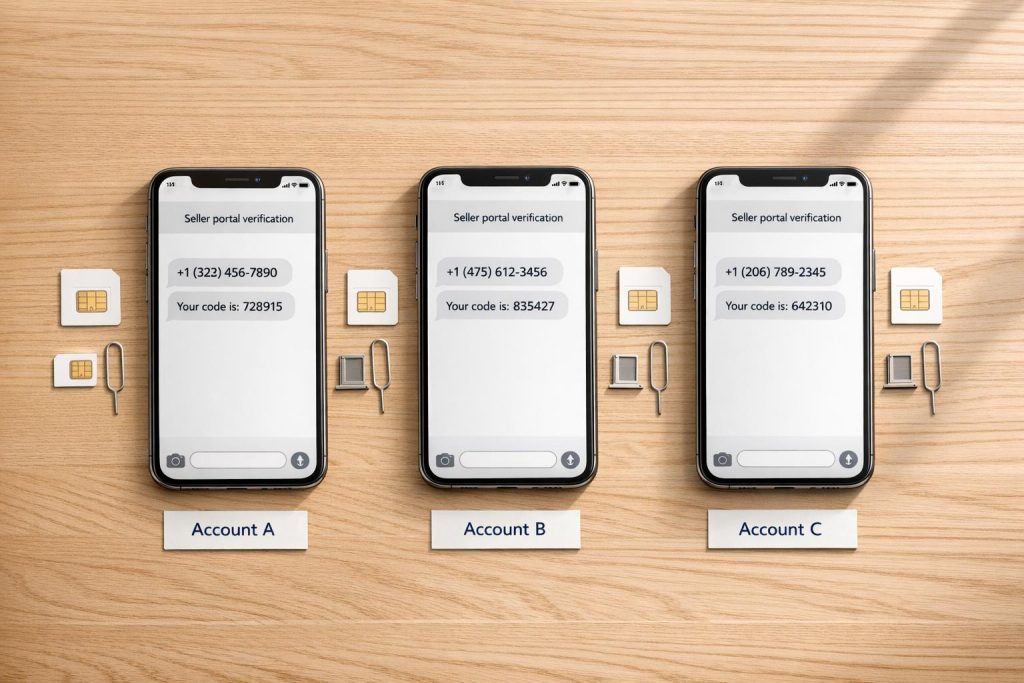 Temporary US Numbers for Amazon Seller & Vendor Central Verification 1 Temporary US Numbers for Amazon Seller & Vendor Central Verification