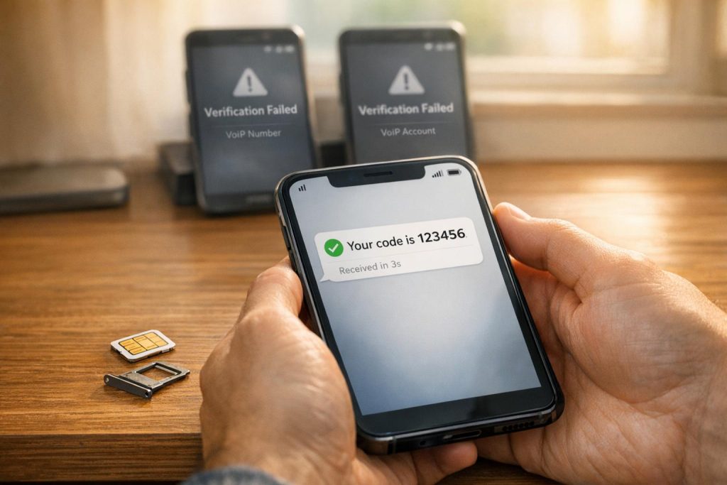 Google Voice, TextNow, or Real SIM? The Best Phone Numbers for Account Verification in 2025 1 Google Voice, TextNow, or Real SIM? The Best Phone Numbers for Account Verification in 2025