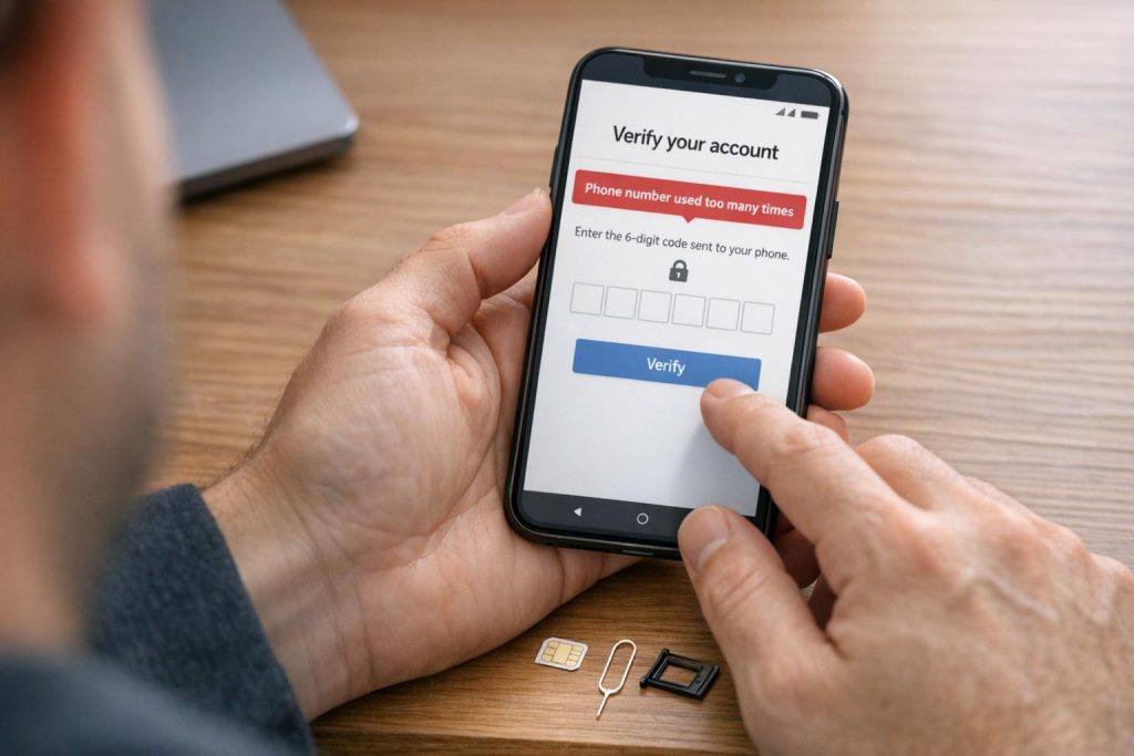 Gmail “Phone Number Used Too Many Times”: What It Means and What to Do 1 Gmail “Phone Number Used Too Many Times”: What It Means and What to Do