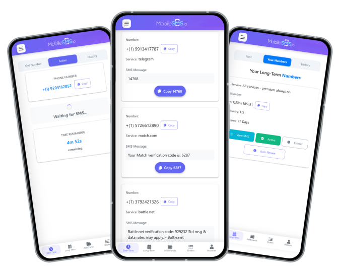 Receive SMS Online with Temporary Phone Numbers